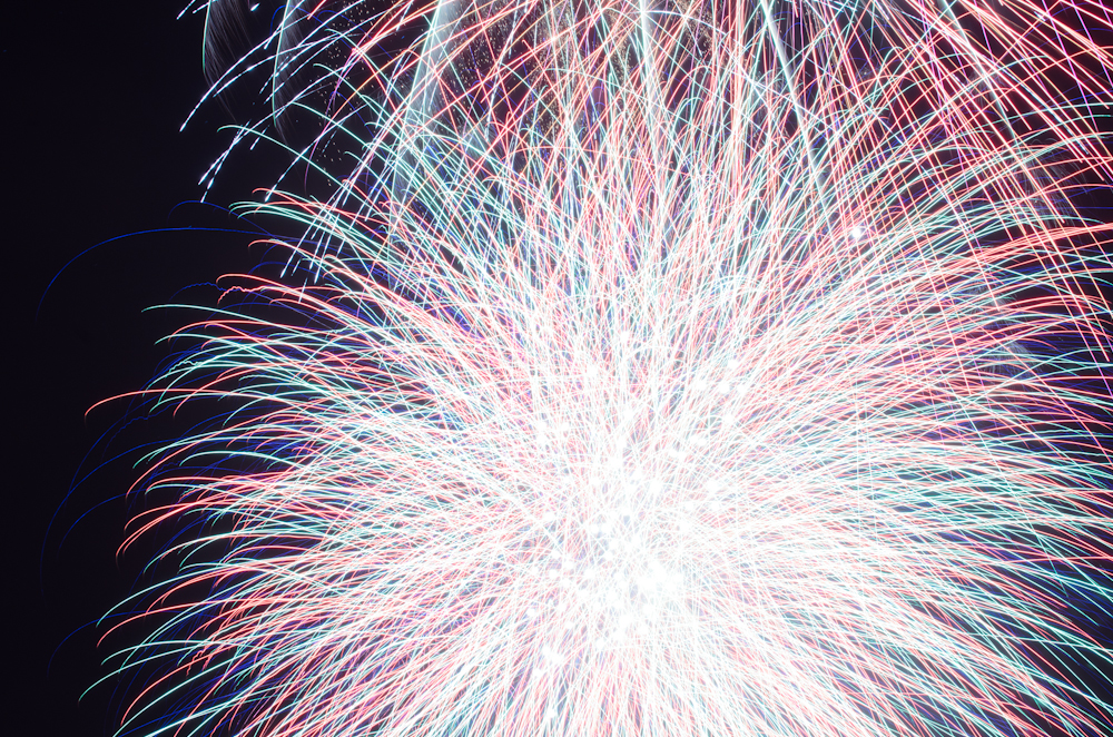 Fireworks. Baxter Park, Dundee.